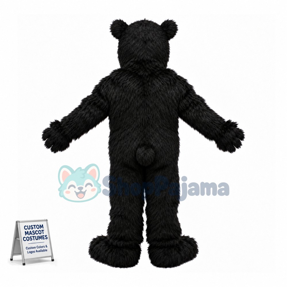Asiatic Black Bear Animal Mascot Costume	