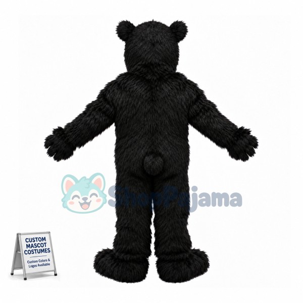 Asiatic Black Bear Animal Mascot Costume	