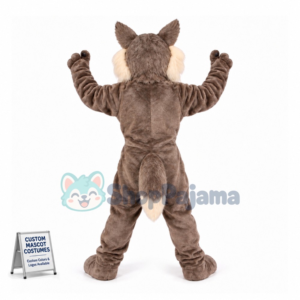 Power Wildcat High School Mascot Costume	 