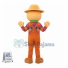 Optimistic Scarecrow Mascot Costume 