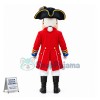 American Patriot Soldier Mascot Costume	