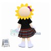 Beautiful Sun Girl Mascot Cartoon Costume	