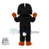 Lovely Bernese Mountain Dog With Yellow Tongue Mascot Costume  