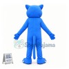 Blue Panther Mascot Costume 