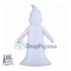 Halloween White Ghost Mascot Costume 