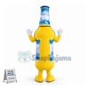 Deluxe Beer Bottle Mascot Adult Costume For Halloween Party	