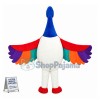Colorful Goose Mascot Costume 