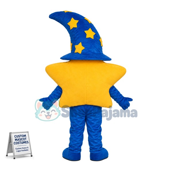 Halloween Witch Star Mascot Costume 