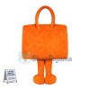 Deluxe Orange Handbag Mascot Adult Costume 