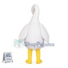 Deluxe White Goose Mascot Costume 