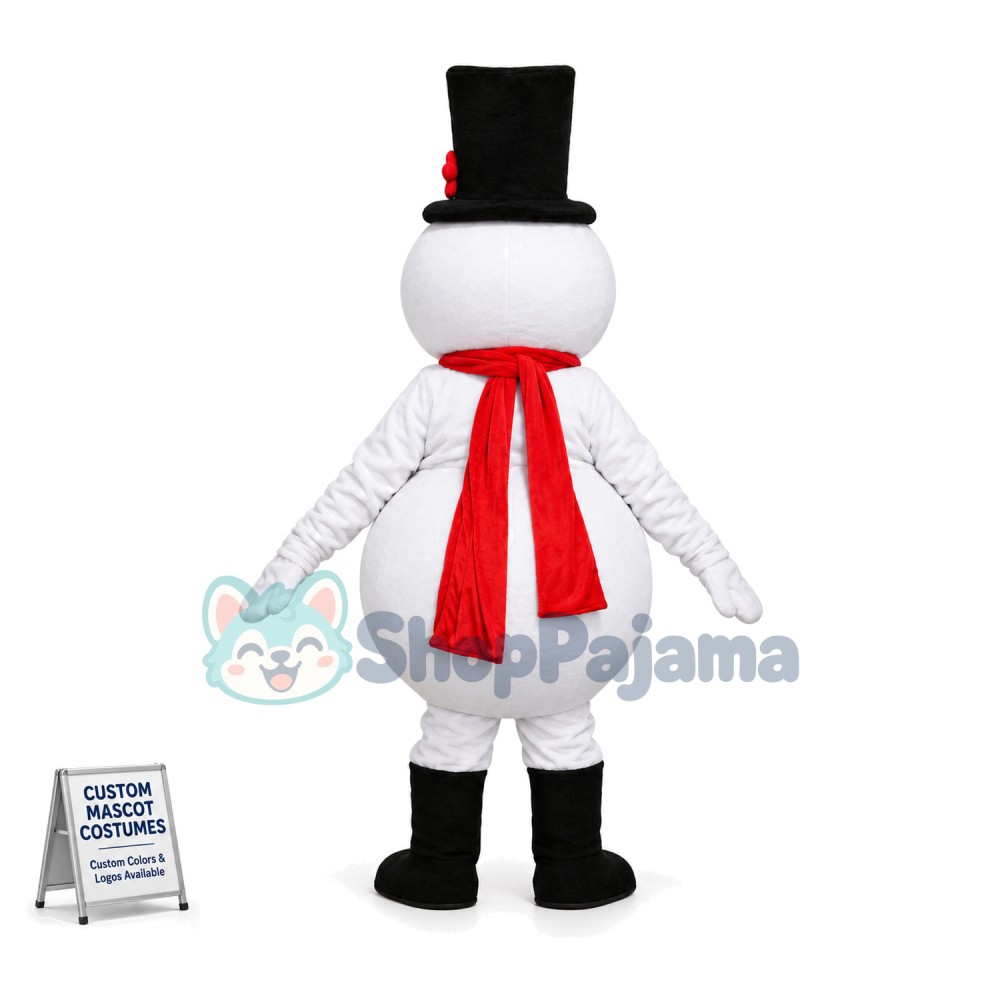 Frosty the Snowman Mascot Costume 