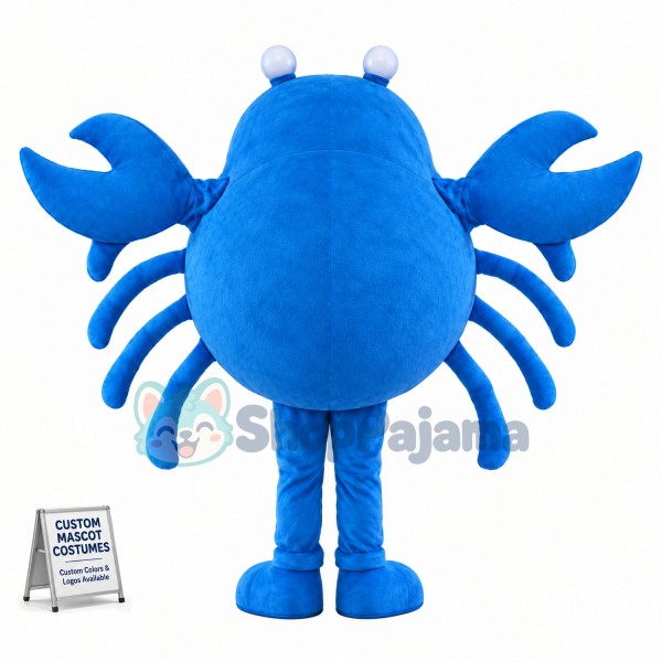 Deluxe Blue Crab Mascot Costume 