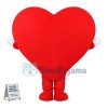 Deluxe Red Heart Mascot Costume 