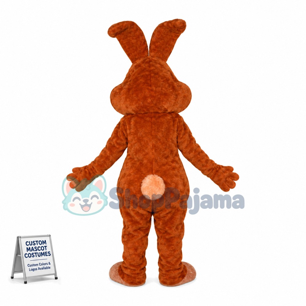 Nesquik Bunny Mascot Costume Advertising Cartoon Character