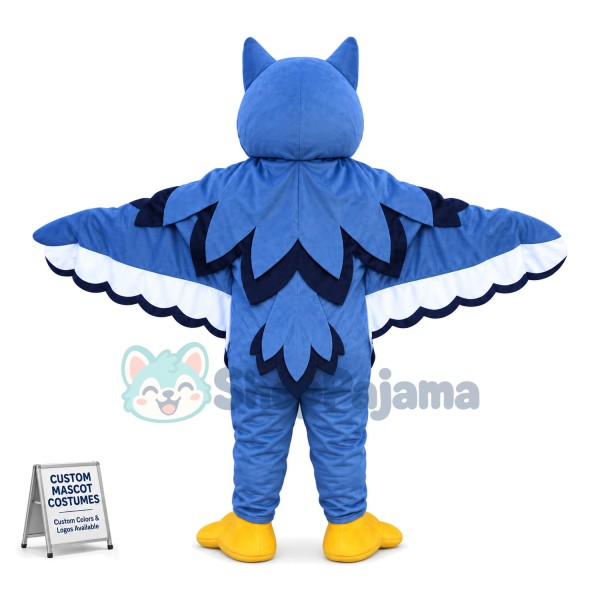 Grey Owl Mascot Adult Costume	
