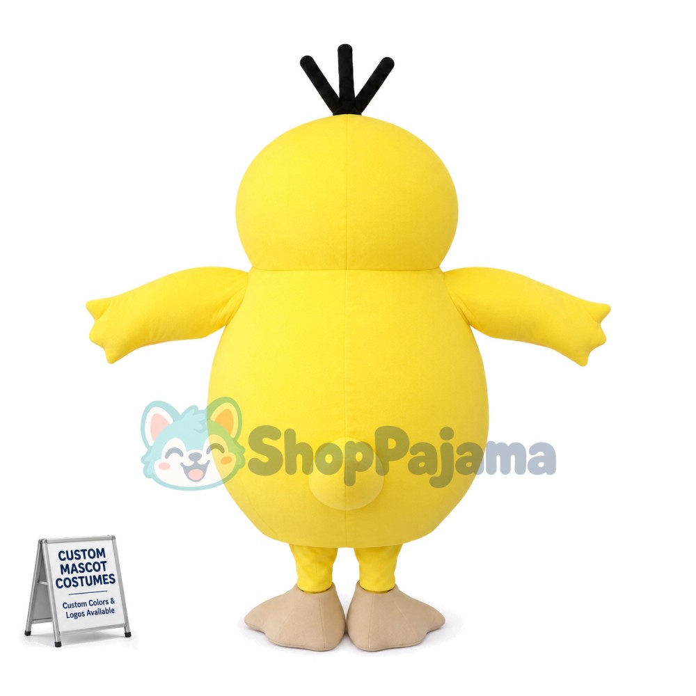 Stupid Psyduck Mascot Costume 