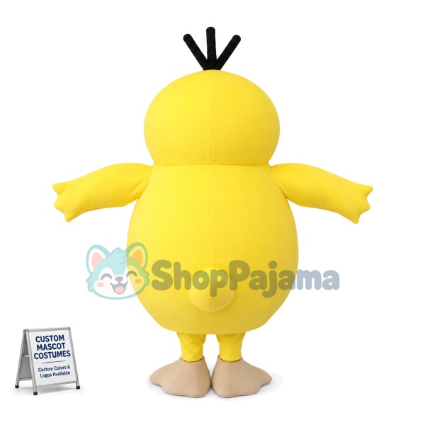 Stupid Psyduck Mascot Costume 