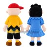 Meek Charlie Brown & Crabby Lucy van Pelt Mascot Adult Costume 