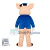 Jolly Fiddler Pig Mascot Costume	