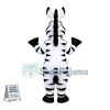 Adventurous Marty the Zebra Madagascar Mascot Costume 
