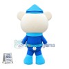 Brave Captain Barnacles Bear Mascot Costume 