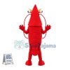 Deluxe Red Shrimp Lightweight Mascot Costume 