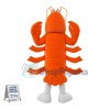 Deluxe Orange Lobster Lightweight Mascot Costume 