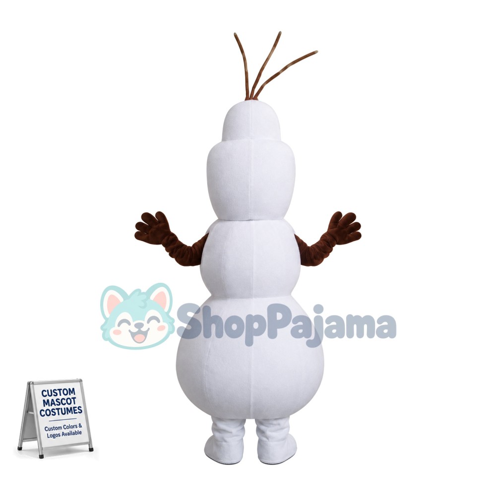 Optimistic Olaf Mascot Costume	