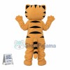 Golden Kitten Mascot Adult Costume 