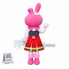 Optimistic My Melody the White Bunny Mascot Costume Cartoon Character	
