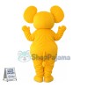 Adult Yellow Elephant Lightweight Mascot Costume 