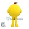 Round Cartoon Yellow Bird Mascot Costume 