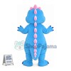 Cute Baby Blue Dragon Mascot Costume 