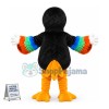 Colorful Toucan Mascot Costume 