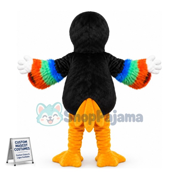 Colorful Toucan Mascot Costume 