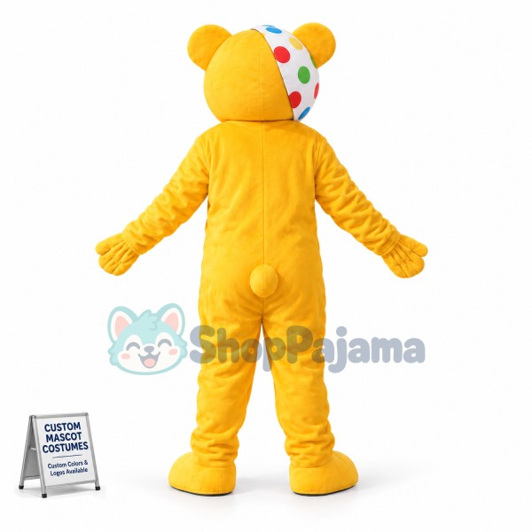 Adorable Pudsey Bear Mascot Costume	