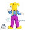 Adorable Court Jester Mascot Costume 