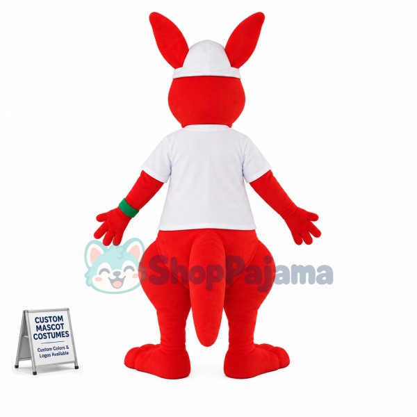 Baby Red Kangaroo Mascot Costume 