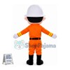 Chinese Fireman Mascot Costume 