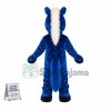 Blue Horse Mascot Costume	