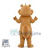 Lively Light Brown Squirrel Mascot Costume	