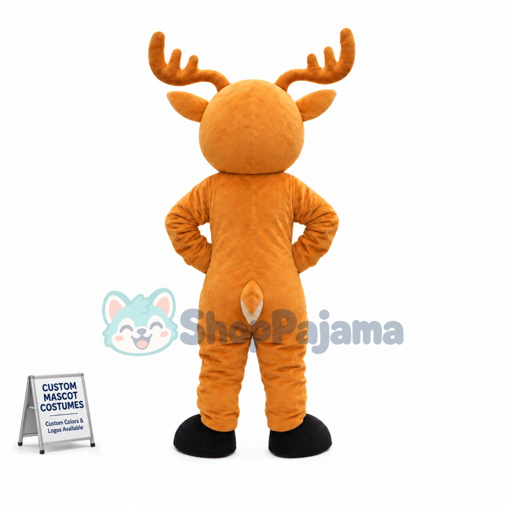 Light Brown Deer Mascot Costume	