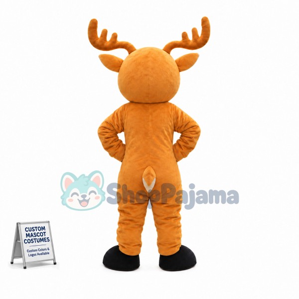 Light Brown Deer Mascot Costume	