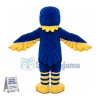 Blue Hawk Cub Mascot Costume	