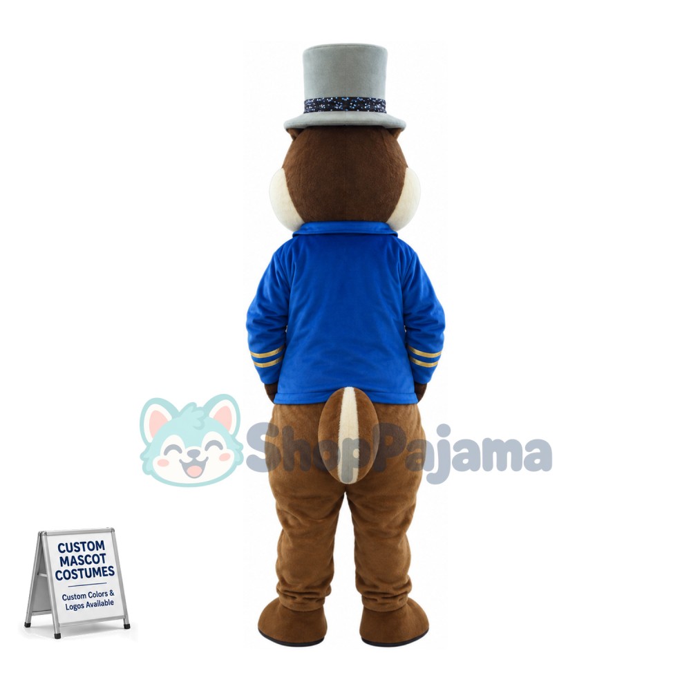Lovely Safety Chipmunk  Mascot Costume	