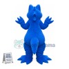 Simple Style Cartoon Blue Dragon Mascot Costume	
