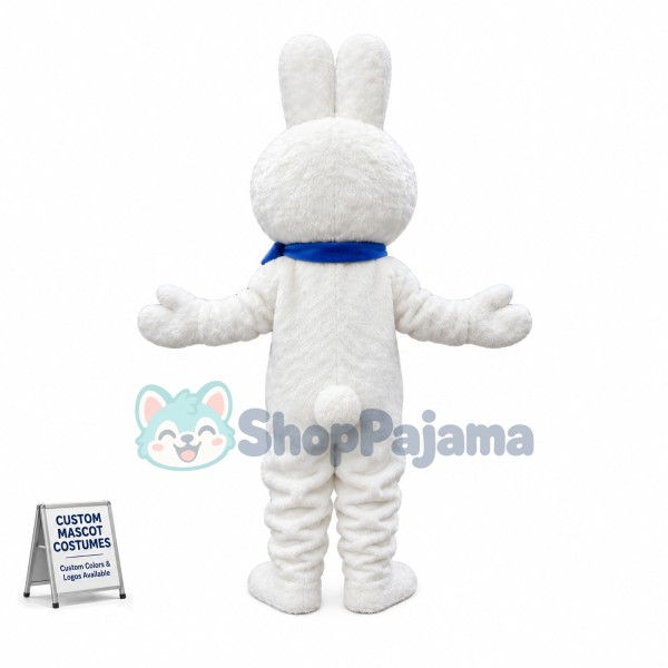 Adult Plush Doe Hare Mascot Costume	