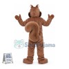 Lovely Brown Chipmunk Mascot Costume 