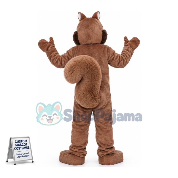 Lovely Brown Chipmunk Mascot Costume 