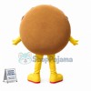 Surprised Cartoon Pancake Lightweight Mascot Costume	